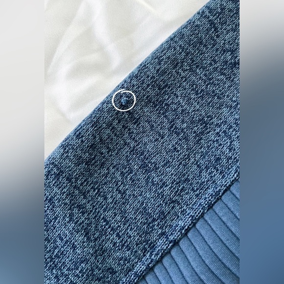 Time and Tru Blue Fuzzy Athletic Jacket Size Small - Picture 11 of 11